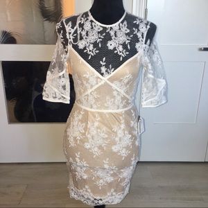 Angel Biba Cosabella White/Nude Lace Dress 😍